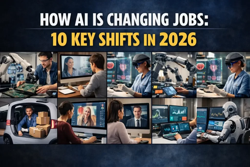 How AI is changing jobs in 2026.